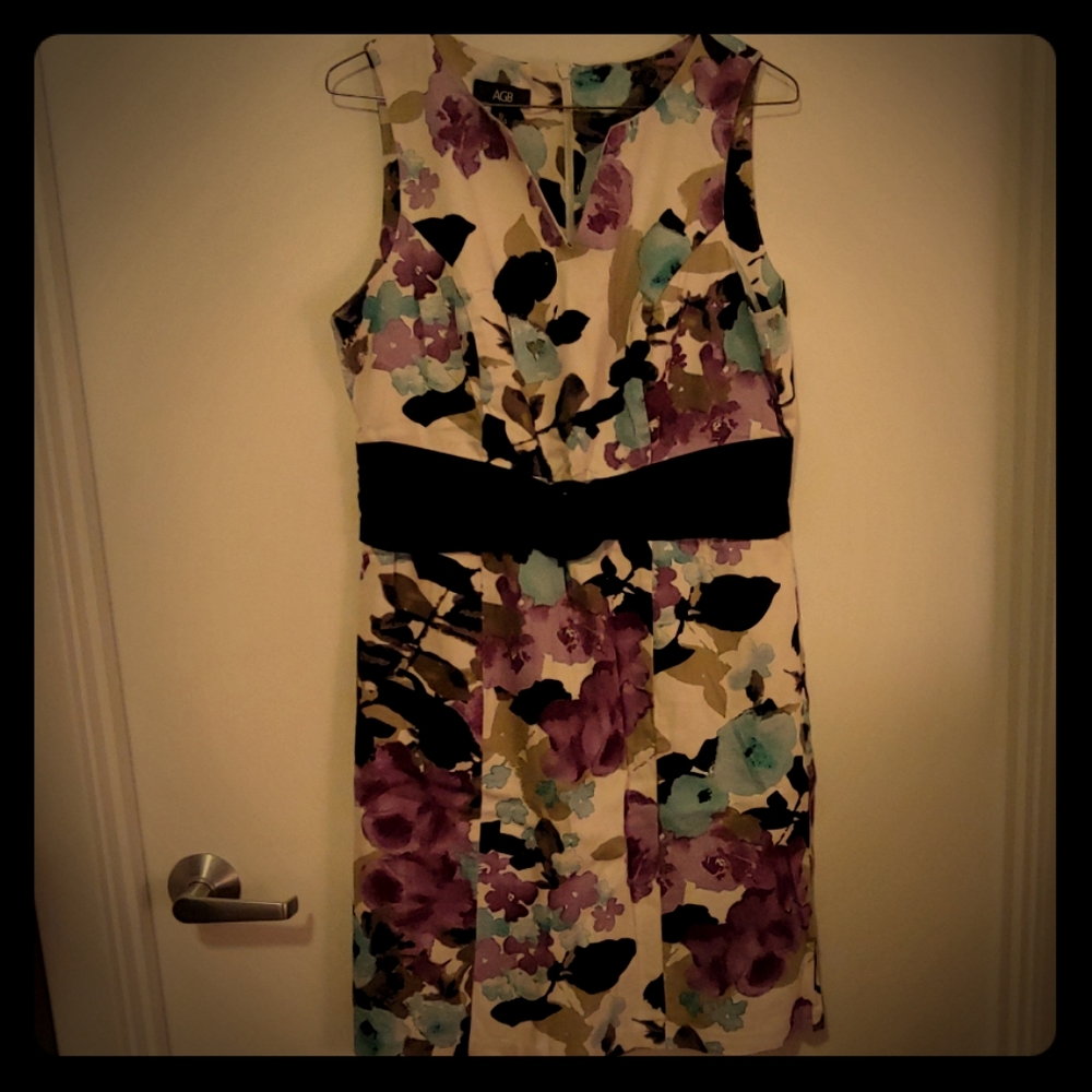 AGB floral dress, size 10